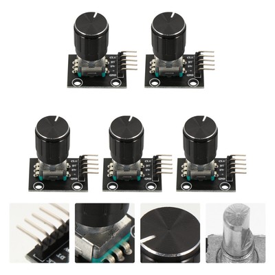 5 Pcs Drehpotentiometer Rotary-Encoder- Drehgeber-Modulbaustein