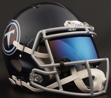***CUSTOM*** TENNESSEE TITANS NFL Riddell Speed AUTHENTIC Football Helmet