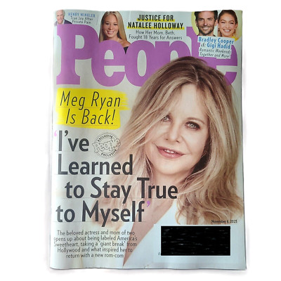People Magazine - November 6 2023 - Meg Ryan, Bradley Cooper & Gigi Hadid