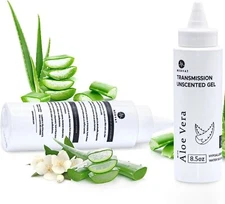 Medvat Clear Transmission Gel | Unscented | 8.5oz Bottle, 2 Pack