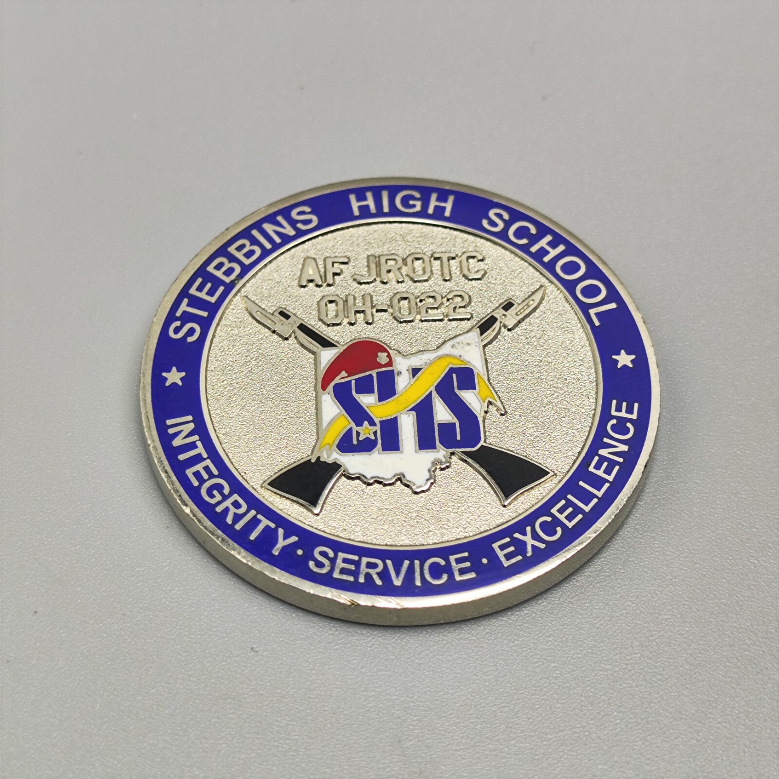 USAF Stebbins High School Air Force JROTC Challenge Coin