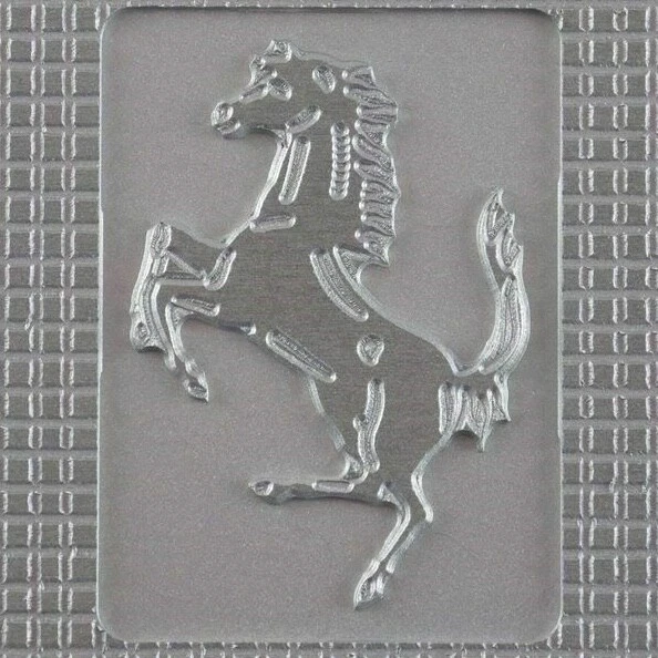 FERRARI 456/456M/550/575M/SA ALUMINIO PASAJERO PEDAL MUERTO/REPOSAPIÉS CON CAVALLINO Foto 2 de 3