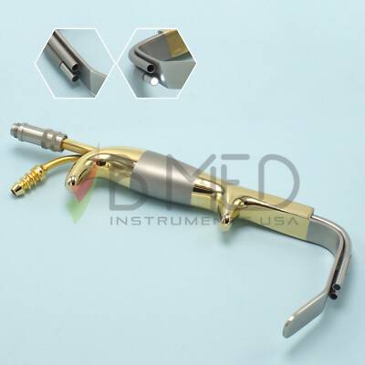 OR Grade Ferreira Breast Retractor 16 x 80mm Fiber Optic & Suction Augmentation