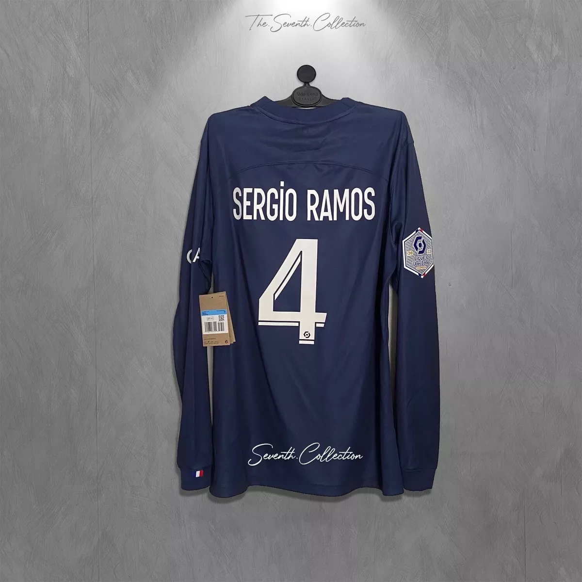 Paris Saint-Germain T-Shirt Sergio Ramos PSG - Official Collection, White :  : Sports & Outdoors