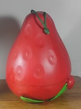 Vintage Kenner Strawberry Shortcake Accessory Case, Large Strawberry