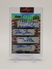 HOGAN/FLAIR/AUSTIN/GOLDBERG/ROBERTS/VALENTINE/WARE/SANTANA LEAF METAL 1/1 Auto 