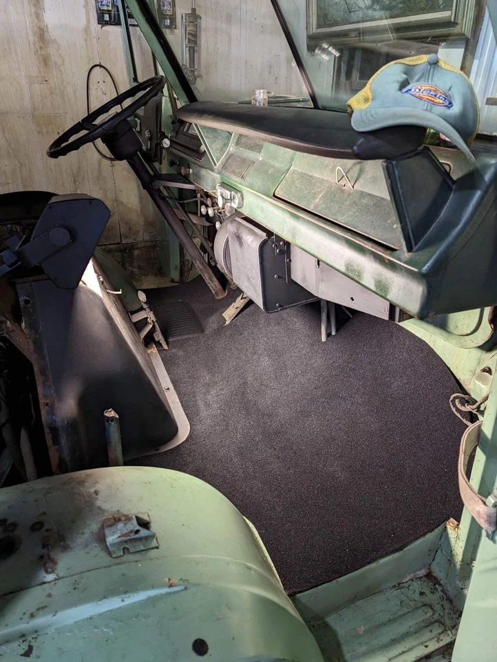 Alfombra delantera Dodge A100 1964-1970 vintage furgoneta Foto 3 de 4