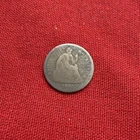 1860 US Seated Liberty Half Dime Coin