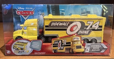 Disney Pixar Cars Sidewall Shine 74 Hauler Truck Diecast RARE