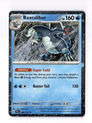 Baxcalibur - 060/193 (Cosmos Holo) - Blister Exclusives (BLE)