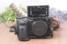 Sony Alpha a6600 24.2MP Mirrorless Camera - Black (Body Only) w/SmallRig Cage
