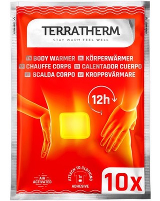 Terratherm Wärmekissen Rücken, Nacken und 10 StückࠨConfezione da 1), 10 Stück 
