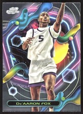 4429G 2023-24 Topps Chrome Cosmic #107 De'Aaron Fox