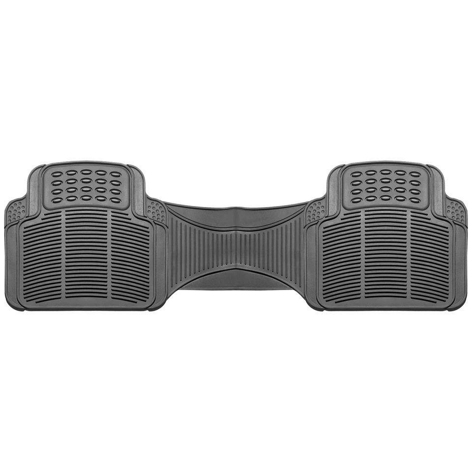 Alfombrilla trasera de ajuste universal FH Group para auto coche SUV furgoneta gris moldura para adaptarse Foto 2 de 3