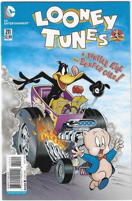 LOONEY TUNES #211 NM- 2013 DAFFY DUCK PORKY PIG RAT FINK HOMAGE DC COMICS LPR