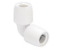 Image of Hep2O Plastic Push-Fit Equal 90° Elbow 22mm XX83