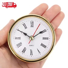 Classic Clock Crafts Quartz Round Clock Insert Numera Movement