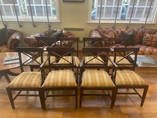 Set of 8 antique dining chairs