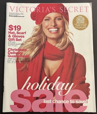 2006 VICTORIA'S SECRET HOLIDAY SALE VOL 1 CATALOG INK ON BACK | eBay