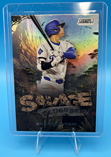 Topps 2025 Stadium Club Shohei Ohtani Dodgers Savage Sluggers Insert #SS-7