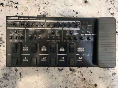 BOSS ME-90 Guitar Multiple Effects Pedal Bluetooth Adapter Enabled Carry Case 