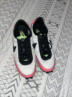 Nike Daybreak Womens 6White Black Atomic Orange Sneaker Shoes DJ5996-100
