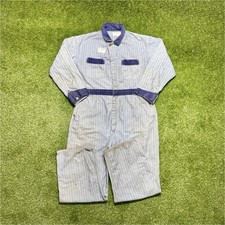 Vintage Denim Coveralls Overalls Men s Size 46 Coverall MFG Co. Blue Workwear