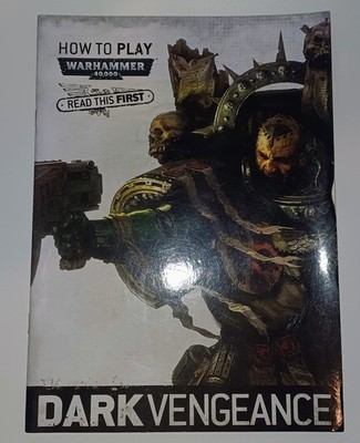 Warhammer 40.000 40K How To Play Dark Vengeance Regelbuch Games Workshop