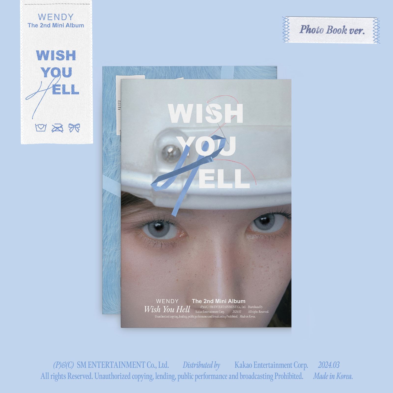 Wendy - WENDY the 2nd Mini Album 'Wish You Hell' (SM Entertainment) CD Album