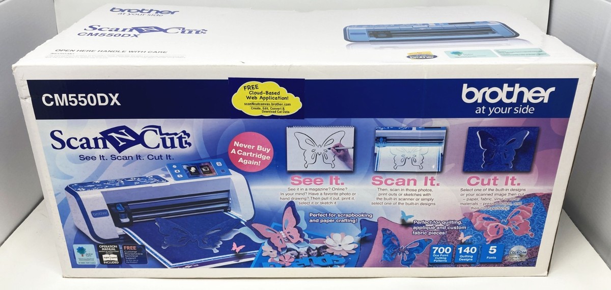 Brother ScanNCut Scan N Cut CM550 Fabric Paper Cutting Machine