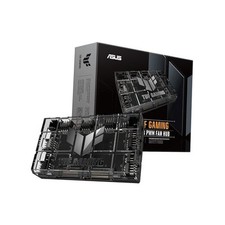 TUF Gaming ARGB Connects six case Fans, PWM ARGB Fan Hub Black PWM Fan Hub