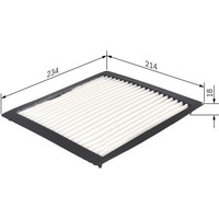 Bosch 1 987 432 263 Filter Innenraumluft FüR Lexus GS IS RX E1 S16 MCU15