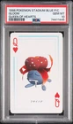 PSA 10 - Gloom Queen of Hearts 1998 Blastoise Deck Playing Cards - Pokemon
