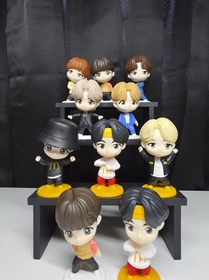McDonald's TinyTan x BTS Figure Bundle Lot (Mixed Bases) 2025 Encore Edition