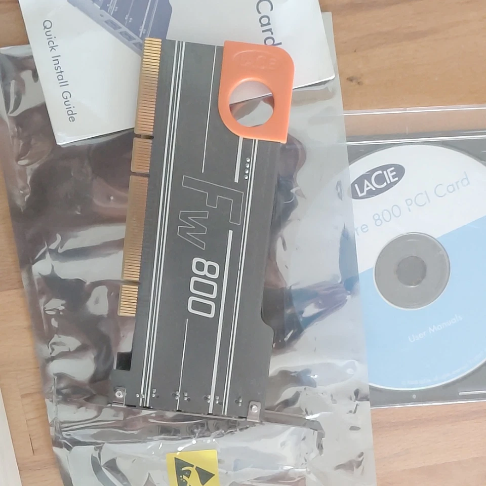 LaCie FireWire 800 PCI-X Card 4 Port Extern IEEE 1394b Windows, Linux, Mac - Image 2 of 2