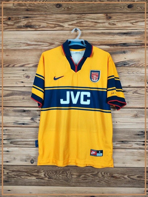 Vintage Football Shirt Nike Arsenal FC 1997 1998 Away football