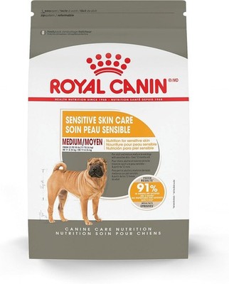 Royal Canin Canine Care Nutrition Medium Sensitive Skin Care Adult Dry Dog Food,