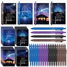 40 Sets Christian Gifts Bulk Include 40 Bible Verse Notebooks 40 Jesus Loves ...