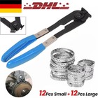 24x Antriebswelle Achsmanschette Schekken Befestigungs Clip Klemme + Zange Set