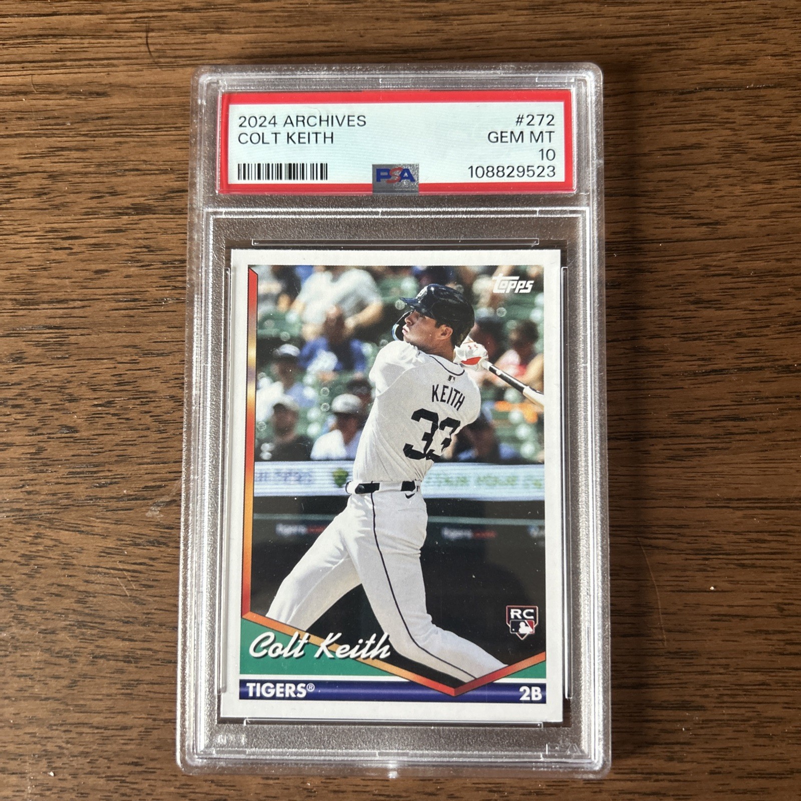 2024 Topps Archives - 1994 Topps Colt Keith #272 (RC)