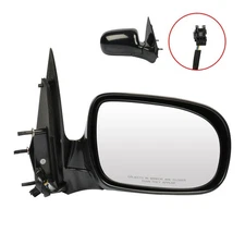 Power Mirror Right RH For 1997-2007 Chevrolet Venture/Montana/Uplander Black