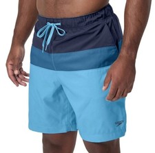 Speedo Men's Swim Short XXL Way Stretch UPF 50 Water Repellent NWT