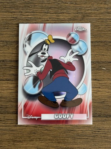 2026 Topps Chrome Disney Goofy Refractor Silver Parallel #52