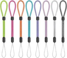 FrgKbTm Reflective Hand Wrist Strap Lanyard, 8 Pcs Adjustable Nylon Wrist Str...