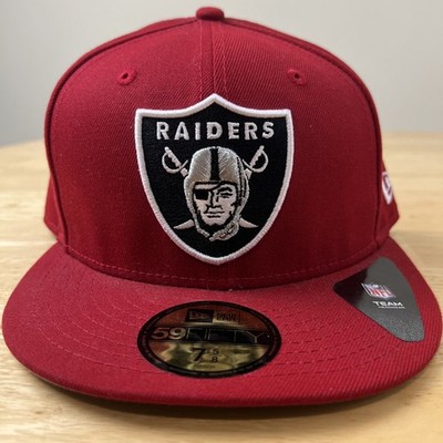 New Era 59FIFTY Las Vegas Raiders Scarlet Red Fitted NFL Team Licensed