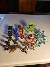 Vintage DFC Dragonriders Of The Styx Toy Figures 1981 Plastic Mixed