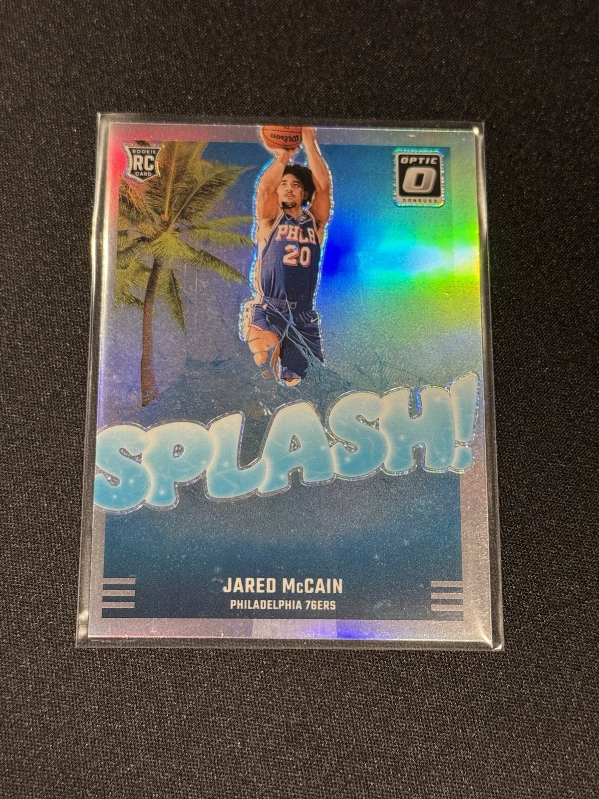 2024-25 Donruss Optic Splash! Holo Jared McCain #3