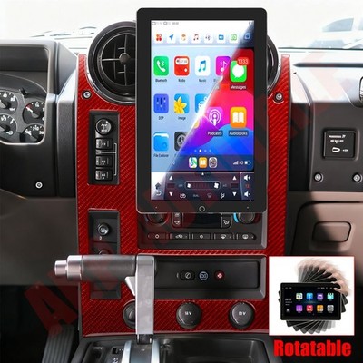 10.1''2+64G Car Radio For Hummer H2 2003-2006 Android 15 GPS Rotated Carplay