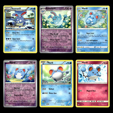 Azumarill Marill Cards 37 Black White Boundaries Crossed Pokemon Card