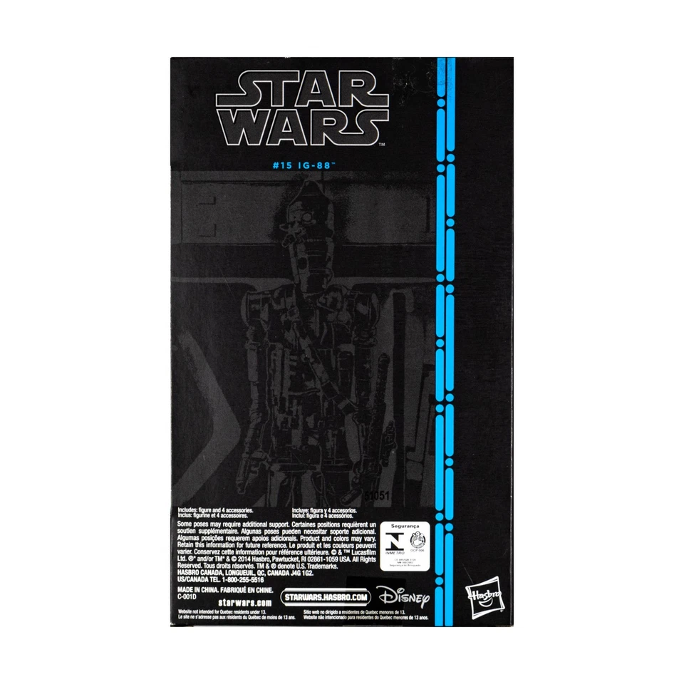 Hasbro Star Wars Action Figure IG-88 VG+/NM - Image 2 of 2